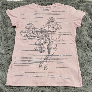 Vintage Disney Light Pink Tinkerbell Baby-T